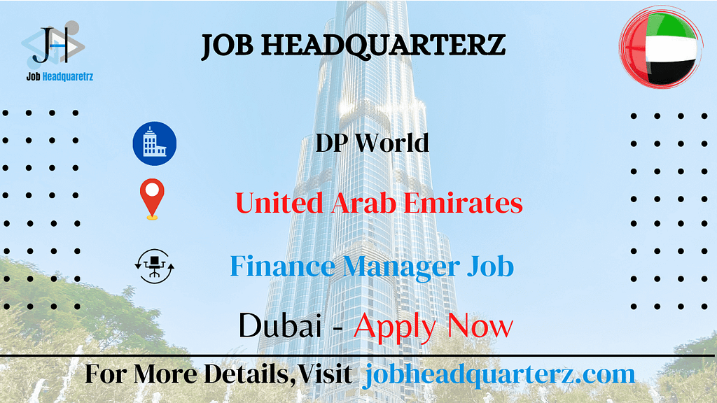 Finance Manager Jobs in United Arab Emirates