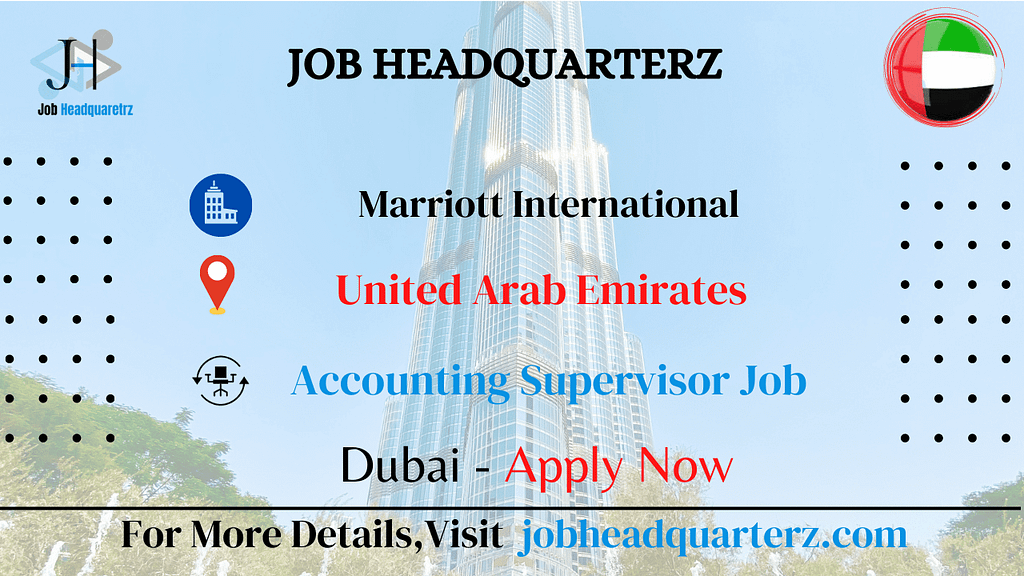 Accounting Supervisor Jobs in United Arab Emirates