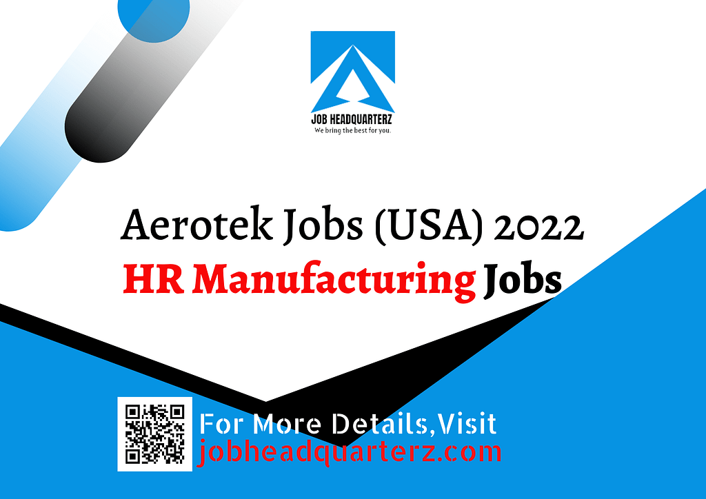 Hr Entry Level Manufacturing Jobs In USA 