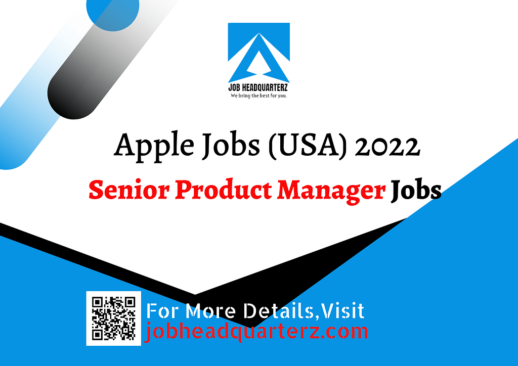 Senior Product Manager Job at USA 2022