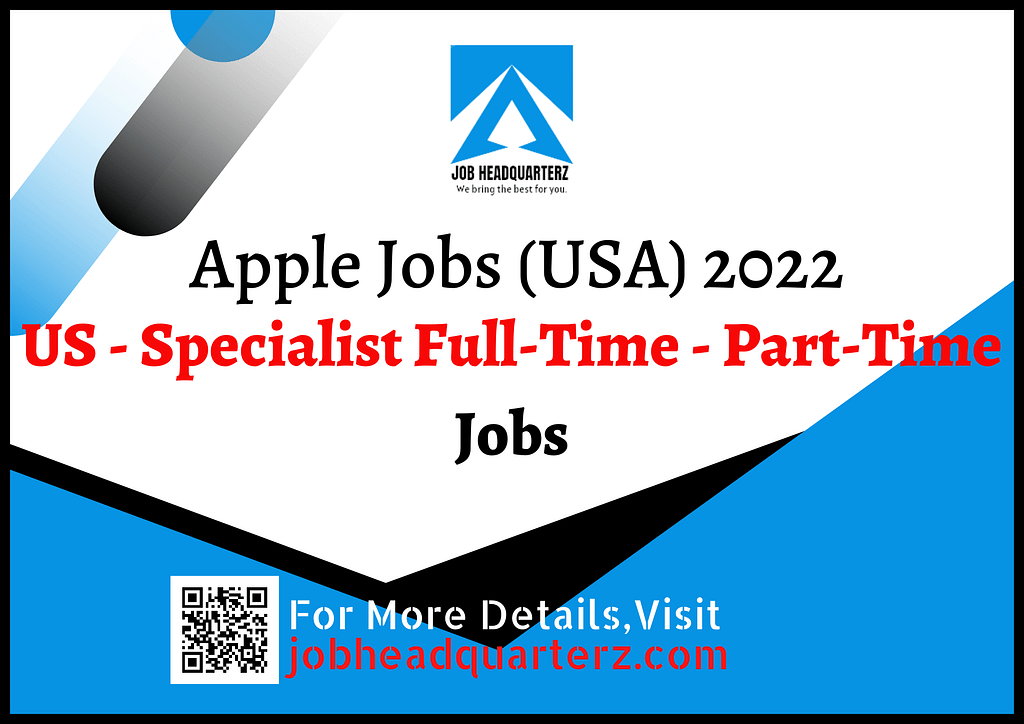 US - Specialist Job at USA 2022