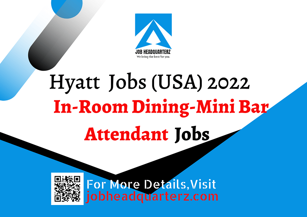 In-Room Dining/Mini Bar Attendant Jobs In USA, 2022