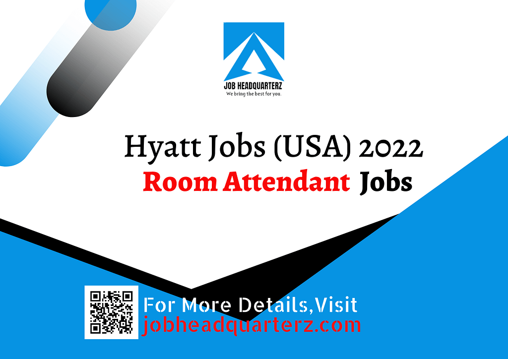 Room Attendant Jobs In USA, 2022